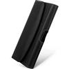moex Custodia a scatto per Oppo Reno15 5G, custodia orizzontale, con supporto a clip, in pelle PU, con chiusura magnetica, colore nero