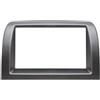 DISCORAMA MASCHERINA MONTAGGIO AUTORADIO 2DIN COMPATIBILE LANCIA YPSILON 2003-2011 GRIGIO SCURO