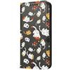 Mixroom - Custodia Cover Case a Libro per iPhone 13 con Stand in Ecopelle Chiusura Magnetica Portafoglio Parte Interna in TPU Morbida Fantasia Cucciolini Di Gatto T460
