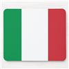 FaceYee Tappetino per mouse con bandiera d'Italia Tappetino per mouse per computer portatile e base in gomma antiscivolo impermeabile (240x200x4mm) Colore: Bandiera d'Italia