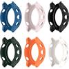 KUTEWEU Silicone Cover Compatibile con Garmin Forerunner 255 Custodia, Morbida TPU Protettivo Case Skins Copertura Resistente Shell per Garmin Forerunner 255 Smartwatch Accessori (6 Pezzi)
