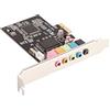 Aramox Scheda Audio 5.1 Canali, Scheda Audio PCI Express con Chip Audio CMI8738, Supporta Surround DirectSound 3D e EAX, per Gaming e Home Theater PC