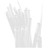 Etelec Tubings Guaina Termorestringente Barra 1 Metro Ricostruzione Identificazione Cavi Sostituzione Nastri (2,4-4,8 mm, Trasparente)
