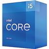 Intel® Core™ i5-11400, processore desktop, per sistemi desktop 6 core fino a 4,4 GHz LGA1200 (chipset Intel serie 500 e serie 400 selezionati) 65 W