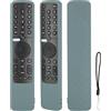 CTRLBETTER Custodia Telecomando in Silicone Compatibile Con TV P1 32" 43" 55" Android Q1 75" LED TV XMRM-19 Vocale Telecomando Copertura Protettiva Antiurto Con un Cordino(Grigio)