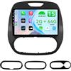 MISONDA MSD 9 Pollice 2G+64G Autoradio Per Renault Kaptur Captur (2014-2019) | Android 15 GPS Navigation Radio | Carplay Android Auto Volant Dual Band WiFi DSP DAB Bluetooth Mirror link | Telecamera | 2 Din
