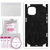 apgo SKIN BACK+SIDES RETRO+LATI Film Pellicola protettiva Protezione Posteriore per Apple iPhone 13, skin sticker film foil vinyl