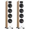 Indiana Line Diva 6 diffusori da pavimento - coppia (bianco/noce)