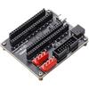SEENGREAT Scheda adattatore RGB Matrix (E), progettata per ESP32-S3 DevKitC-1 e ESP32-DevKitC V4, interfaccia HUB75, Dual Power Input USB-C/DC, compatibile con pannello LED RGB