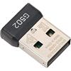 Bewinner Sostituzione del Ricevitore USB da 2,4 GHz per Mouse Ricevitore Unificante USB Universale, Adattatore per Mouse e Tastiera Wireless, Plug And Play