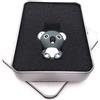 Onwomania Simpatico animaletto koala chiavetta USB grigia in confezione regalo in alluminio 8 GB USB 3.0