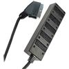 Hama, ciabatta multipresa, 5 ingressi scart femmina => 1 uscita scart maschio