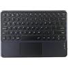 Begchy Tastiera Bluetooth fili Mini 78 Gaming Office Tastiera Ricaricabile Touchpad per Pad PC Tablet Nero