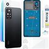 Enkeig Vetro Posteriore per Xiaomi Redmi Note 12 Pro 4G, Grigio