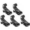 OAREA J Hook Fibbia Mount Adapter Holder per Gopro Hero 1234 (5pcs/Pack)