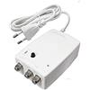 OFFEL Amplificatore antenna TV da interno alimentatore switching di linea 2 OUT 20dB