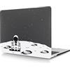 HLAAJJX Custodia per Macbook Pro 14 pollici 2023 2021 Pubblicazione Modello M1 A2442/ A2779 M2 con Touch ID, Copertina Rigida in Plastica Protettiva, Astronauta