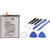 pabuTEL-Bundle Batteria per Samsung Galaxy A51 | Batteria di ricambio agli ioni di litio da 4000 mAh | accessori originali Samsung + set di attrezzi