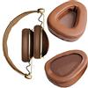 V-MOTA Cuscinetti di ricambio per cuffie Skullcandy Aviator Roc Nation Mic3 marrone/oro (marrone)