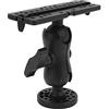 Entatial Supporto per ecoscandaglio, RAM‑B‑111U Supporto per ecoscandaglio GPS in nylon e silicone compatibile per ecoscandagli marini