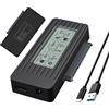 Generico Lettore Disco Rigido | Kit Ripristino Hard Disk | Strumento USB Esterno | Adattatore USB-A/ 16TB ABS 5 Gbps Per Backup, Trasferimento Dati Rapido, Archiviazione E Uso Professionale