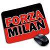 My Cust Tappetino Mouse Pad personalizzabile forza rossoneri adatto a milanista