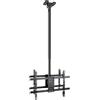 TooQ LPCE2286TSLI-XL-B Supporto a soffitto per 2 schermi 43-86 Nero