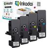 Inkadoo Toner compatibile per Kyocera TK-5240 Multipack ECOSYS M 5526, M 5526 cdw, P 5026 CDN, P 5026 cdw ca. 16.000 pagine, cartucce toner, toner compatibili