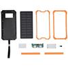 KIMISS Power Bank 50000Mah Caricabatterie Power Bank Portatile 20000Mah Ricarica Rapida Dual Usb Polar Mobile Power Bank Case Kit Fai da Te Verde (Arancia)