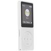 Bewinner Lettore MP3 / Lettore MP4, Lettore MP3 MP4 Portatile con Musica Senza Perdita di Dati per Bambini, Lettore Musicale Multimediale LCD Ultra Sottile da 1,8 Pollici per Studenti(Bianco)