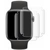 brotect Pellicola Protettiva per Apple Watch SE | (44 mm) 2 Pezzi Chiara Protezione Schermo Made in Germany Copertura Completa Full-Cover 3D Curvo