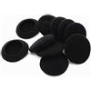 TaiZiChangQin 10 paia di cuscinetti auricolari in schiuma per cuscinetti auricolari in spugna di ricambio compatibili con cuffie Jabra Evolve 20 30 40 65