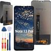 Yuxyiony Nuovo Schermo di Ricambio Per HOTWAV Note 13 Pro Display LCD Riparazione Dello Schermo e Strumento di Ricambio Accessori
