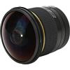 Cuifati Obiettivo Fisheye 8 Mm F/3.0 per F(DX)/APS-C F Mount D3200, D3300, D3400, D5200, D5300, D5500, D7200, D500, ECC., Teleobiettivo Ultra Grandangolare 180°