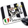 My Cust Tappetino Mouse Pad personalizzabile sp 2mm compatibile per tifosi Bianconeri Wallpaper 7208010