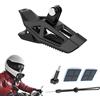 CERFFOOL Supporto Casco Moto Mentone per GoPro Hero 13 12 11 per Insta360 X5 X4 Ace Pro 2 per DJI Osmo 360 Action 6 5 Pro 4 3 Leggero Antiscivolo Supporto Clip per Accessori Fotocamera Azione