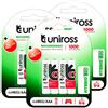 Uniross Pile Ricaricabili Hybrio Ministilo AAA / HR03 Ni-MH 1,2V 900mAh - 3 blister da 4 batterie