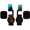 Riihoo Flex Cable riparazione parti di ricambio compatibile con iPhone 5, (tasto Home, nero)