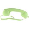 Culnflun Cornetta per cellulare USB C anti-radiazioni Cornetta telefonica vintage con presa da 3,5 mm per smartphone Stile retrò Plug and Play Materiale ABS (Verde)