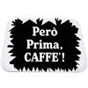 Regali Pazza idea Mouse Pad Decorato 'Pero' Prima Caffe'' - 25x20 cm - Tessuto Morbido - Design Simpatico - Uso Quotidiano - Collezione Regalo