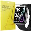 Blueshaweu Pellicola protettiva compatibile con Tensky Smartwatch 1.8 ID208 Plus, [3 pezzi] HD trasparente pellicola protettiva flessibile in TPU per Tensky ID208 Plus/Quican IDW208 Plus Smartwatch