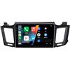 ADIVOX Autoradio Android 14 - Toyotta RAV4 2013-2019 CarPlay e Android Auto, display touchscreen CarPlay da 10,1 pollici, sistema autoradio multimediale wireless HD | Wi-Fi, DAB+ (T1 (2 GB/32 G