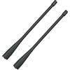 Vineyuan Antenna VHF UHF 136-174/400-520Mhz Dual Band da 17 cm per radio portatili UV-5R UV-82 UV-9R Plus F8HP, confezione da 2