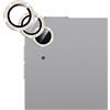 GIOPUEY 2 Pezzi Pellicola Fotocamera Compatibile con iPad Air M3 11 inch/13 inch 2025, [Protezione Completa] Metallo + Vetro Temperato, Protezione Fotocamera - Diamond Bling Gold