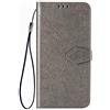 Fertuo Cover Samsung Galaxy A51, Custodia Portafoglio a Libro in Pelle Flip Cover con Porta Carte, Kickstand, Chiusura Magnetica [Disegni di Mandala] Case Antiurto per Samsung Galaxy A51, Grigio