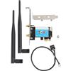 Hspemo Scheda Wifi Wifi Dongle 20×15×4 Scheda Pcie 433Mbps Dual 2. 4g 5g per 4. 0 per Scheda per Desktop Scheda Wifi Pci Pcie Wifi