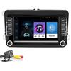PolarLander Bluetooth Autoradio 2 Din 7 Android 8.1 Car Lettore multimediale Auto Stereo WIFI GPS Navigazione Autoradio Per Skoda V/W Passat B6 Polo Golf