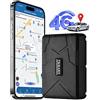 TKMARS 4G Localizzatore GPS 7800mAh Magnetico GPS Tracker Di Posizionamento Impermeabile Anti-Furto Tracker,Allarme Di Vibrazione,Velocità/Batteria Bassa Allarme,Geofencing,Applicazione Gratuita TK915