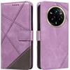 XINNI Cover per Realme 14 PRO Plus Custodia, Cellulare Libro Antiurto Flip Pelle PU/TPU, Portafoglio Flip Magnetica Case, Viola