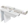 Merveille - Set di 2 Supporti Universali SUPERMAXI GR per Mensola Termosifone - Montaggio senza Forare - Per Mensola Radiatore da 20 a 25 cm di Larghezza